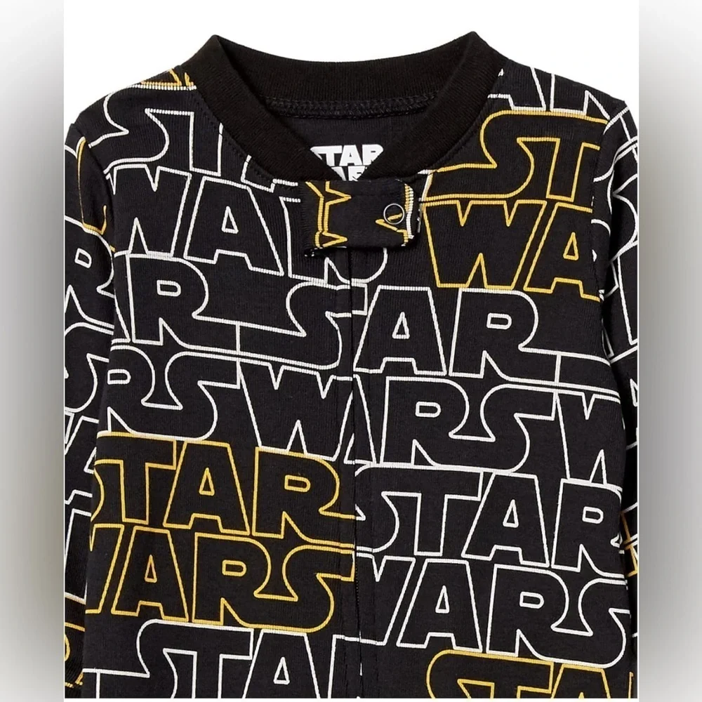 NWOT- Amazon Essentials Star Wars Onesie Pajamas  SIZE: 9 Months